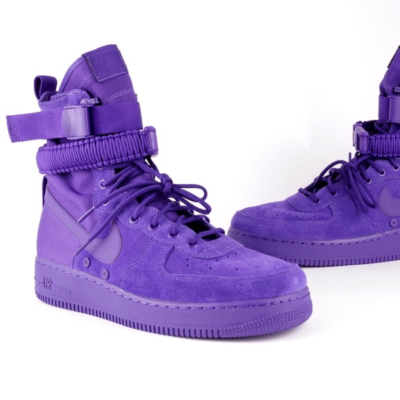 Nike SF AF1 High Special Field Air Force 1 Purple - Picture 4 of 7